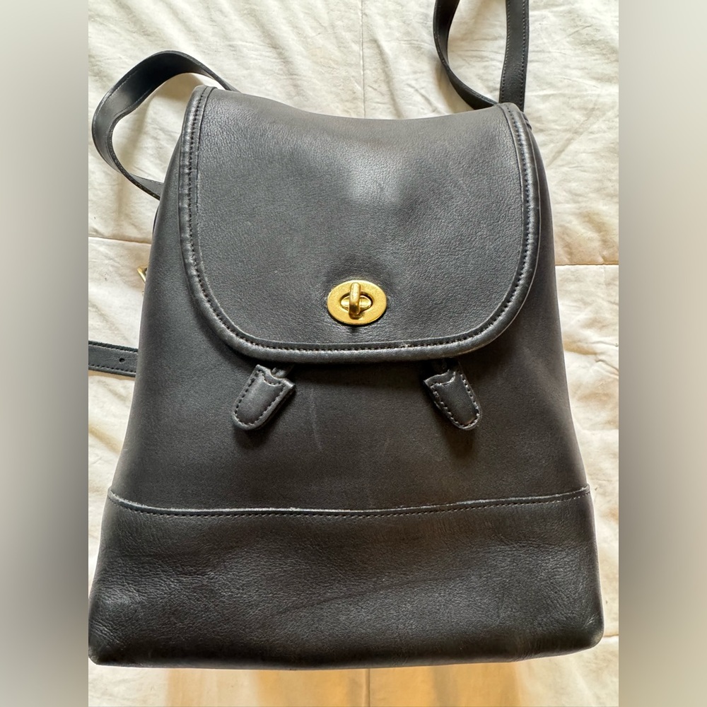 Vintage Large Coach Backpack
